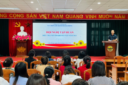 Hội nghị tập huấn điều tra Người khuyết tật năm 2023