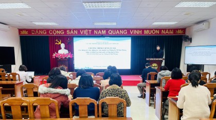 Hội nghị Tập huấn sử dụng Công nghệ thông tin phục vụ công tác kiểm tra, làm sạch và tổng hợp số liệu điều tra thống kê