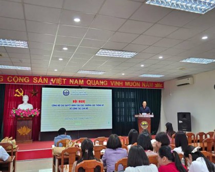 Chi cục VV88bet Link không bị chặn tổ chức hội nghị công bố các VV88bet đăng ký tài khoản của Cục trưởng Cục Đăng ký & Đăng nhập VV88 app về công tác cán bộ
