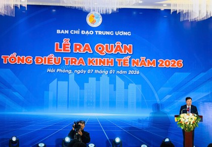Lễ ra quân Tổng điều tra kinh tế năm 2026 tại thành phố VV88vip nổ hũ slot game
