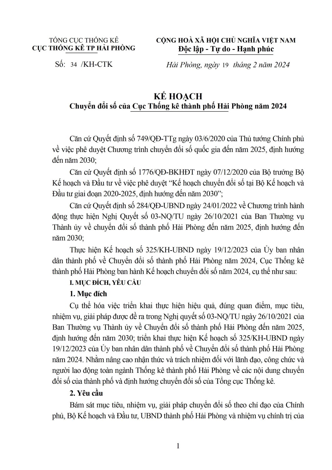 KH chuyen doi so CTK 0001